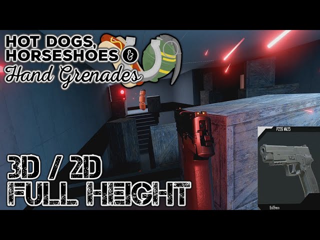 H3VR (Play) P02 [v90a2] [P226 Mk25] [Mini-Arena] 3D/2D Full Height (Info about 3D in description)