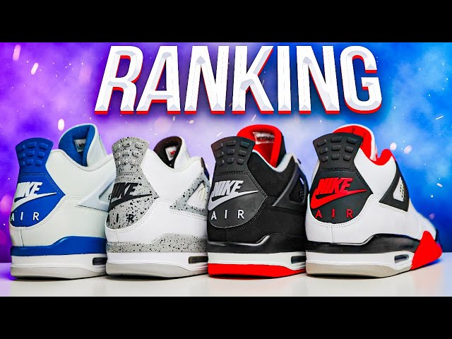 RANKING Air Jordan 4 ORIGINAL 1989 Sneaker Collection