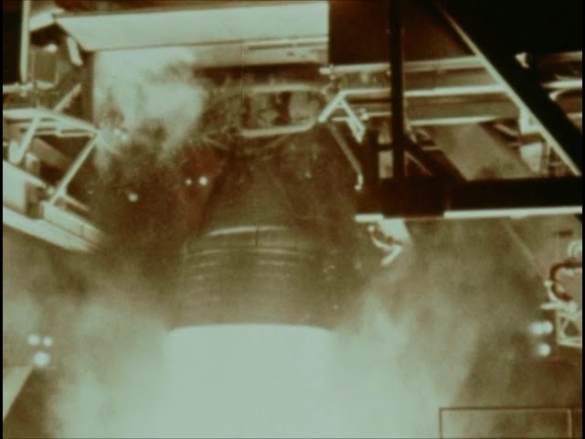 Saturn V F1 Engine Test