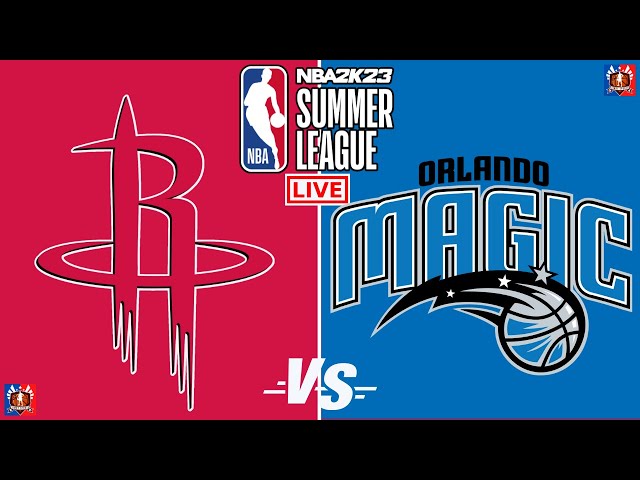 HOUSTON ROCKETS VS ORLANDO MAGIC NBA SUMMER LEAGUE Live Streaming Today 2022 (Scoreboard)