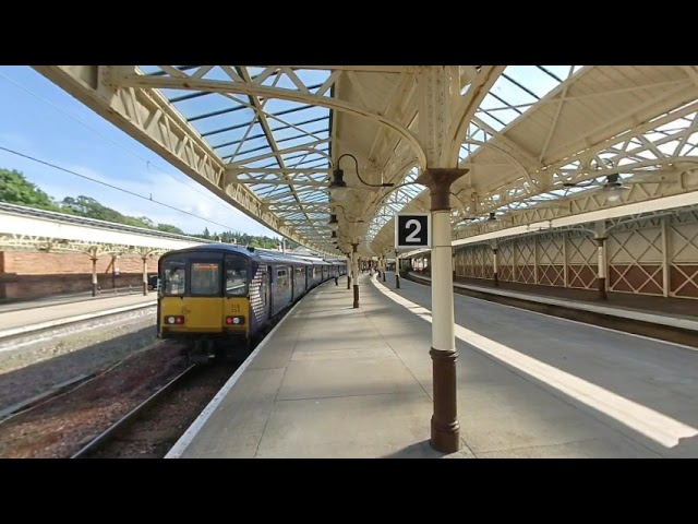 Wemyss Bay railway station on 2021-07-24 at 1730 in VR180 3D 4K