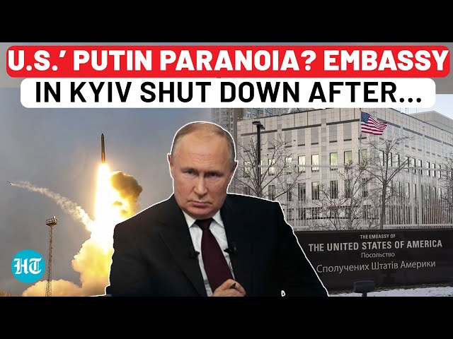 Putin’s Next Big Move Revealed? U.S. Embassy In Kyiv Shuts Down Over Russian Air Attack Fear