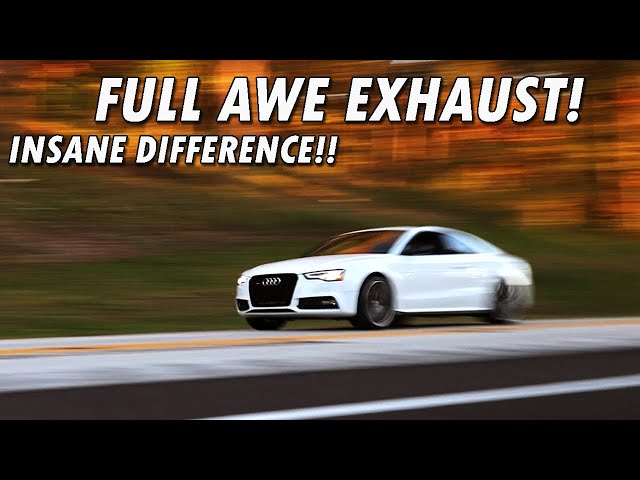 AWE Touring Exhaust COMPLETELY Changes My Audi b8.5 S5!