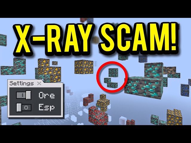 Mojang is selling Minecraft X-ray hacks but it's a scam!