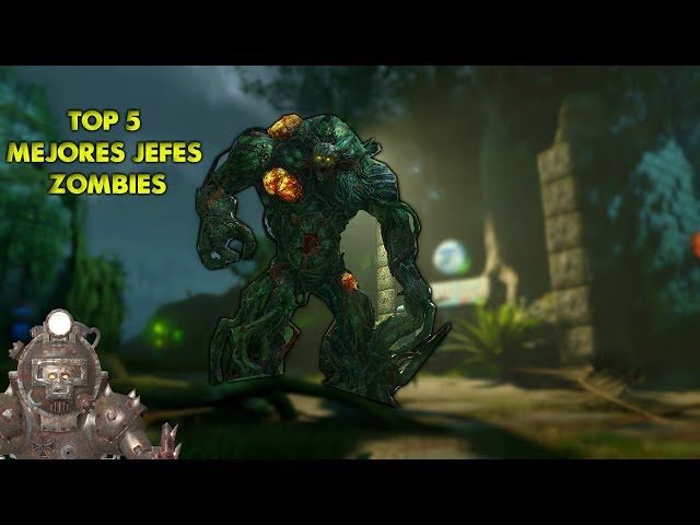 TOP 5 "LOS MEJORES JEFES DE CALL OF DUTY ZOMBIES" (SOLO TREYARCH)