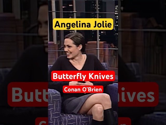 Angelina Jolie CONAN #comedy