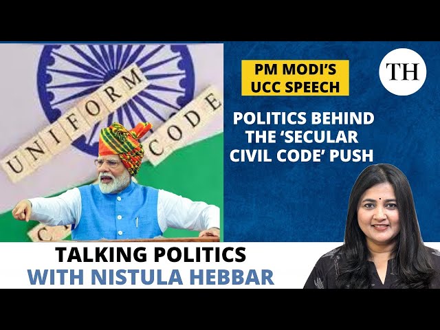 PM Modi's UCC speech|Politics behind the 'secular civil code' push