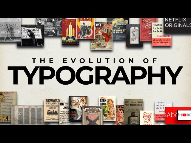 Typography Masterclass: The Evolution Of Letters: Ancient Days To Modern Fonts