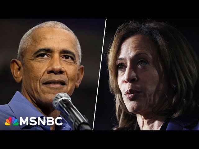 LIVE: Barack Obama campaigns for VP Harris in Las Vegas