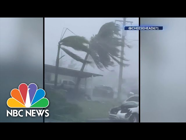 Massive typhoon slams Guam