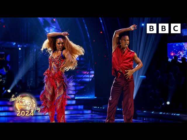 Montell Douglas and Johannes Radebe Samba to Fuego by Eleni Foureira ✨ BBC Strictly 2024