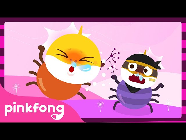 🕷️ Two Eensy Weensy Baby Spiders | Kids Songs and Nursery Rhyme | Animal Song | Official Pinkfong