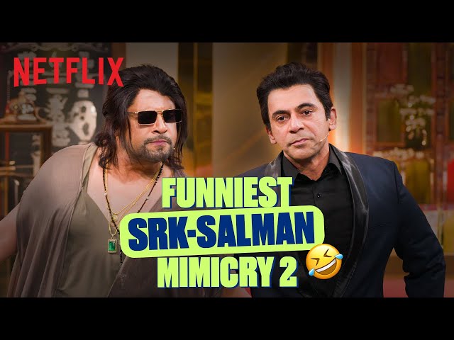 Sunil Grover & Krushna’s ICONIC SRK-Salman Mimicry 😂 Ft. Kartik Aaryan & Tripti Dimri | #TGIKS