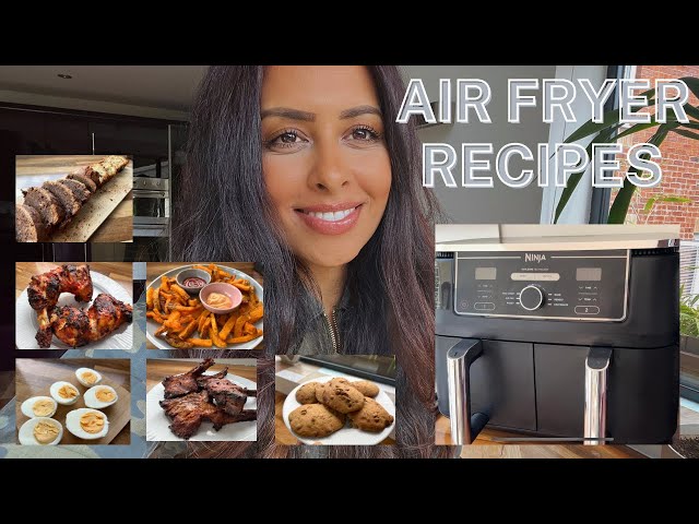 AIR FRYER RECIPES // THINGS YOU CAN MAKE IN YOUR AIR FRYER // NINJA DUAL ZONE