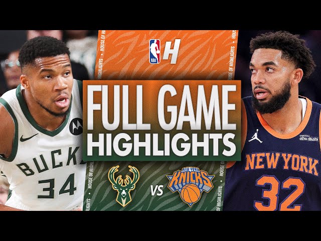 Milwaukee Bucks vs New York Knicks - Full Game Highlights | November 8, 2024-25 NBA Season