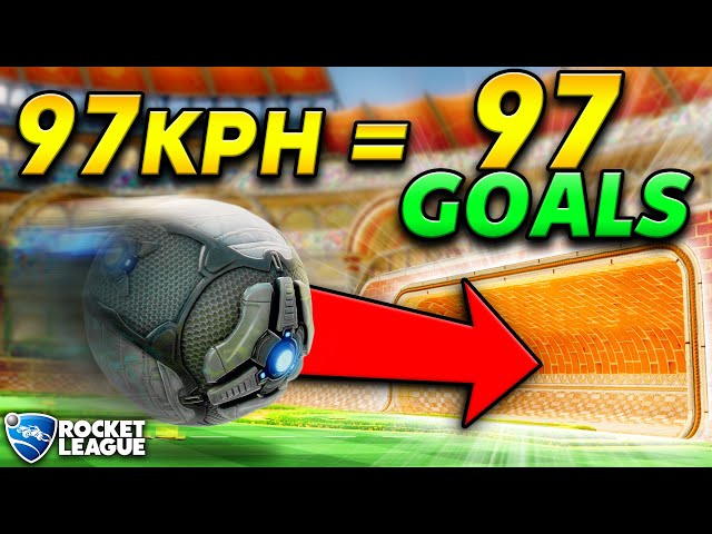 Rocket League, but only the SPEED of the goal matters