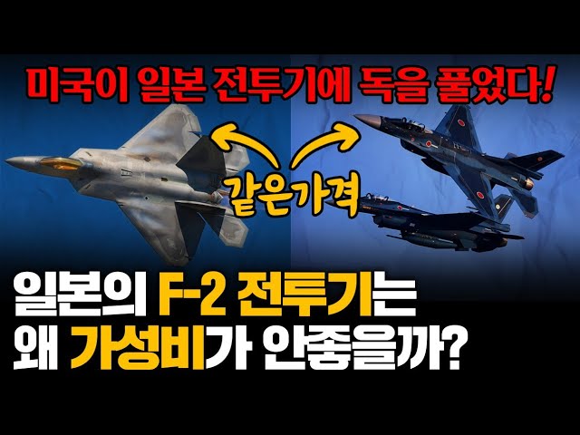 The Japanese fighter with the worst cost-effectiveness, the F-2