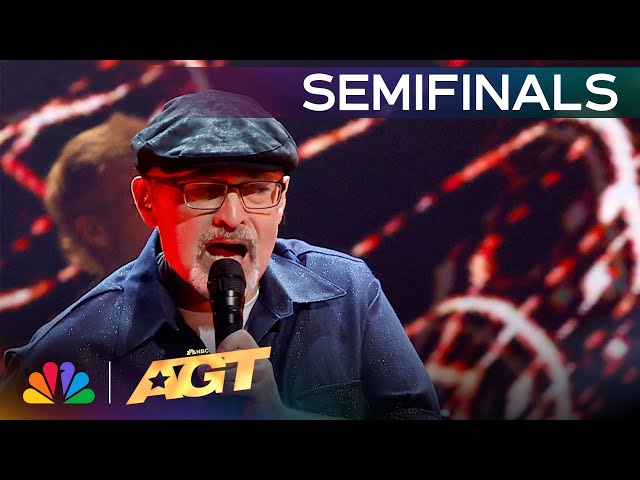 Richard Goodall Sings An INCREDIBLE Cover Of "Eye of the Tiger" by Survivor | Semifinals | AGT 2024