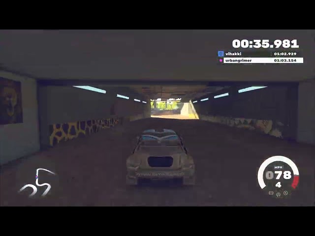 Dirt 5 - Time Trial 'City Bowl' Rx Rally Cross World Record 'Ps5'