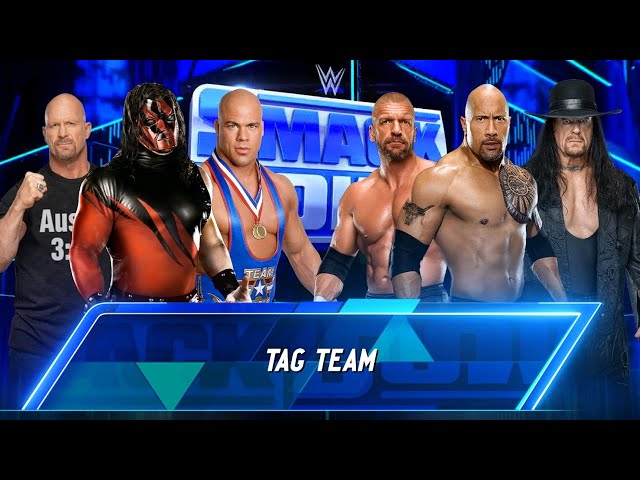 Kane Steve Austin & Kurt Angle vs. The Rock Triple H & Undertaker | Tag Team Match