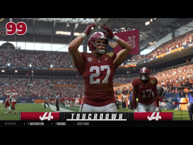 Orange Bowl Against Syracuse! College Football 25 4K Gameplay