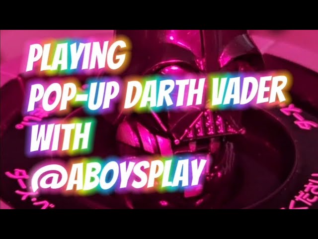 @Aboysplay take on Darth Vader in Pop Up Darth Vader