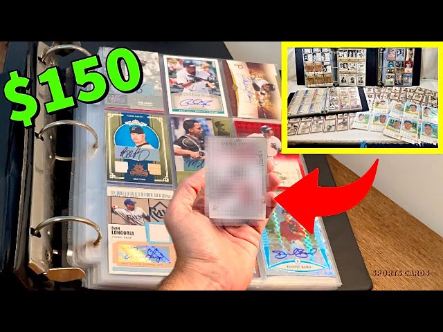 I PAID $150 FOR BASEBALL CARDS COLLECTION FROM GOODWILL!