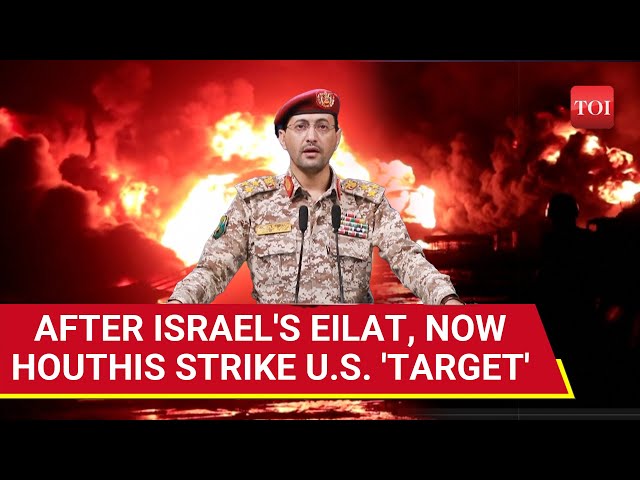 Houthi Rebels Rain Missiles, Drones On U.S. 'Target' To Avenge Hodeidah Attack By Israel | Watch