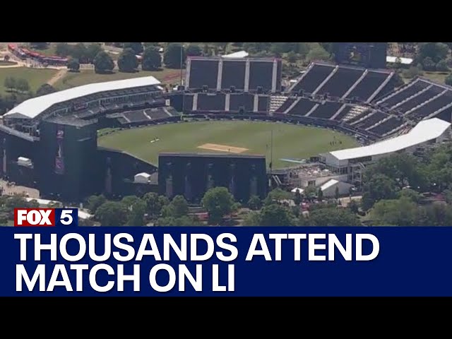 T20 World Cup 2024: Thousands attend match on Long Island