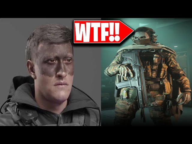 GHOSTS FACE REVEAL IN MODERN WARFARE 2... OMG