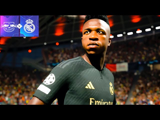 EA SPORTS FC 24_RB Leipzig Vs. Real Madrid - UEFA Champions League Round of 16 Full Match|PS5™[4K60]