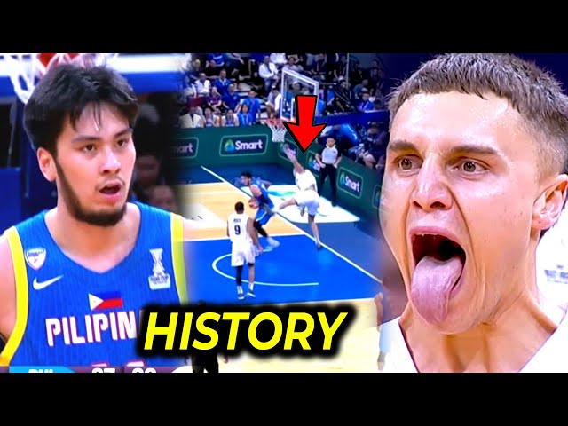 GILAS HISTORIC WIN! Mamaw si Kai Sotto lipad ang bantay, grabe ang improvement ni Kai! | PHI vs NZL