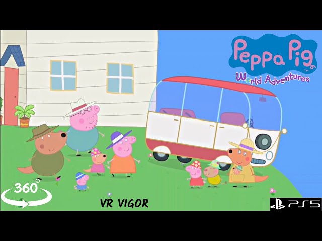 FLYING WITH PEPPA PIG | 360 VIDEO #peppapigenglish #ps5games #360vr