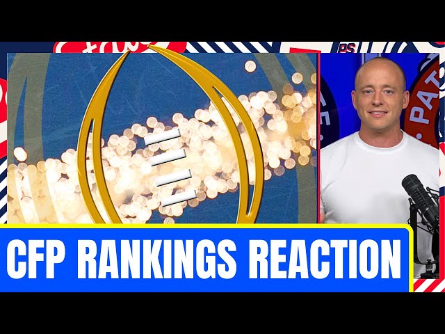 College Football Playoff Rankings - Josh Pate REACTION