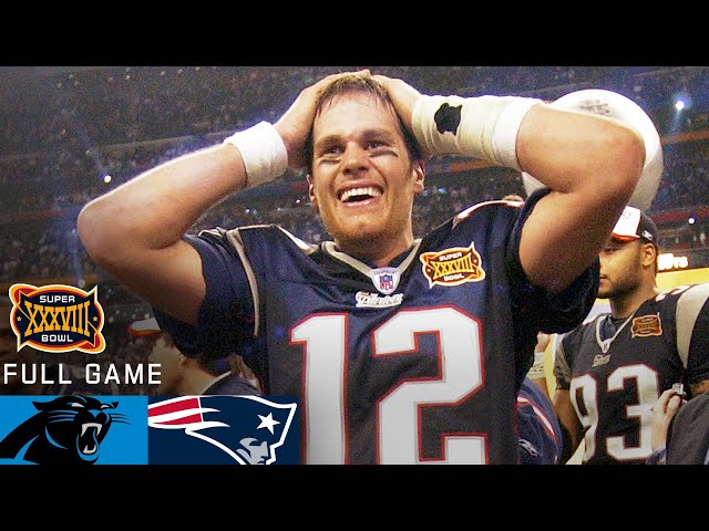 Super Bowl XXXVIII: Carolina Panthers vs. New England Patriots | FULL GAME