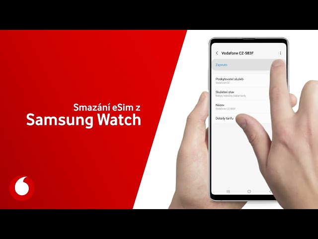 OneNumber: smazání eSim ze Samsung Watch