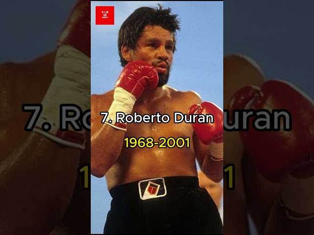 Top 10 best boxers of all time