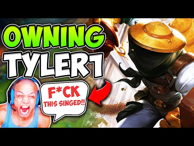 TYLER1 FLAMES ME THEN GETS MATCHED AGAINST ME! (I MADE HIM RAGE) - League of Legends