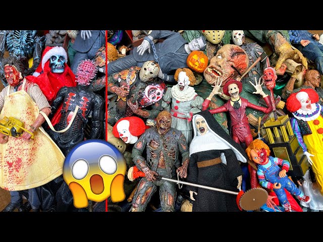 MASSIVE BOX FULL OF HORROR ACTION FIGURES! (2022)