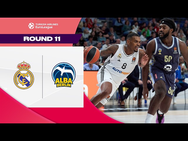 CAMPAZZO double DOUBLE magic | Real Madrid – Alba | BASKETBALL HIGHLIGHTS R11 2024-25