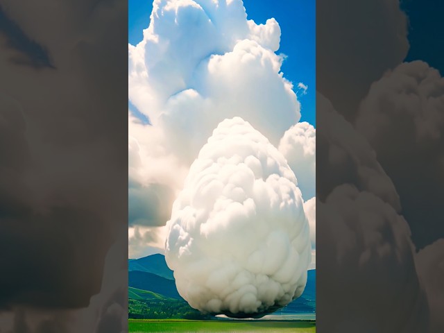 "Mesmerizing Art of the Sky: Beautiful Clouds in Motion#shorts