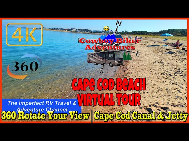 SE 56 Get An Immersive 360 Look At The Beautiful Cape Cod Bay Beach, Jetty, And Canal!