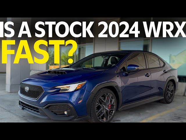 Is a STOCK 2024 WRX Fast? | POV DRIVE