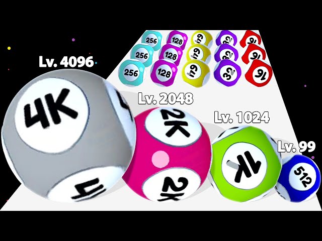 ROLLING DOUBLE = Ball Run 2048 + Going Balls (Max Level 4096)