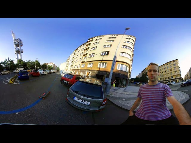 Zvládnu to až domů? Test dojezdu elektrického longboardu Eljet Double drive (360° VR video)