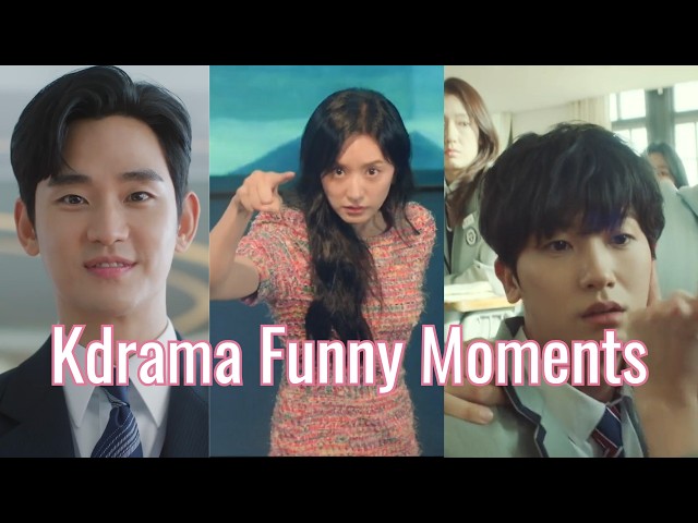 Kdrama Try Not To Laugh | Kdrama Funny Moments 2024 | Part 1