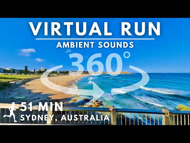 360° Virtual Running Video For Treadmill in #Sydney #BondiBeach #Coogee #Australia #virtualrunningtv