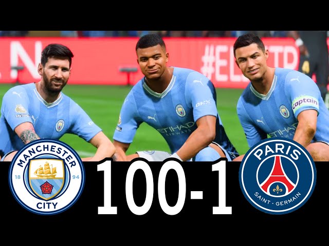 FC 24 -MESSI RONALDO NEYMAR & MBAPPE | ALL STARS |  AL HILAL 48-0 AL NASSR