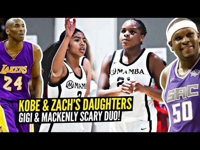 Kobe's Daughter Gigi Bryant & Zach Randolph's Daughter Mackenly TEAM UP & Win 8th Grade Championship