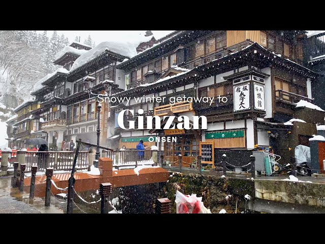 Winter getaway to Yamagata| Exploring Ginzan Onsen, Zao monsters, Yamadera | JAPAN TRAVEL VLOG